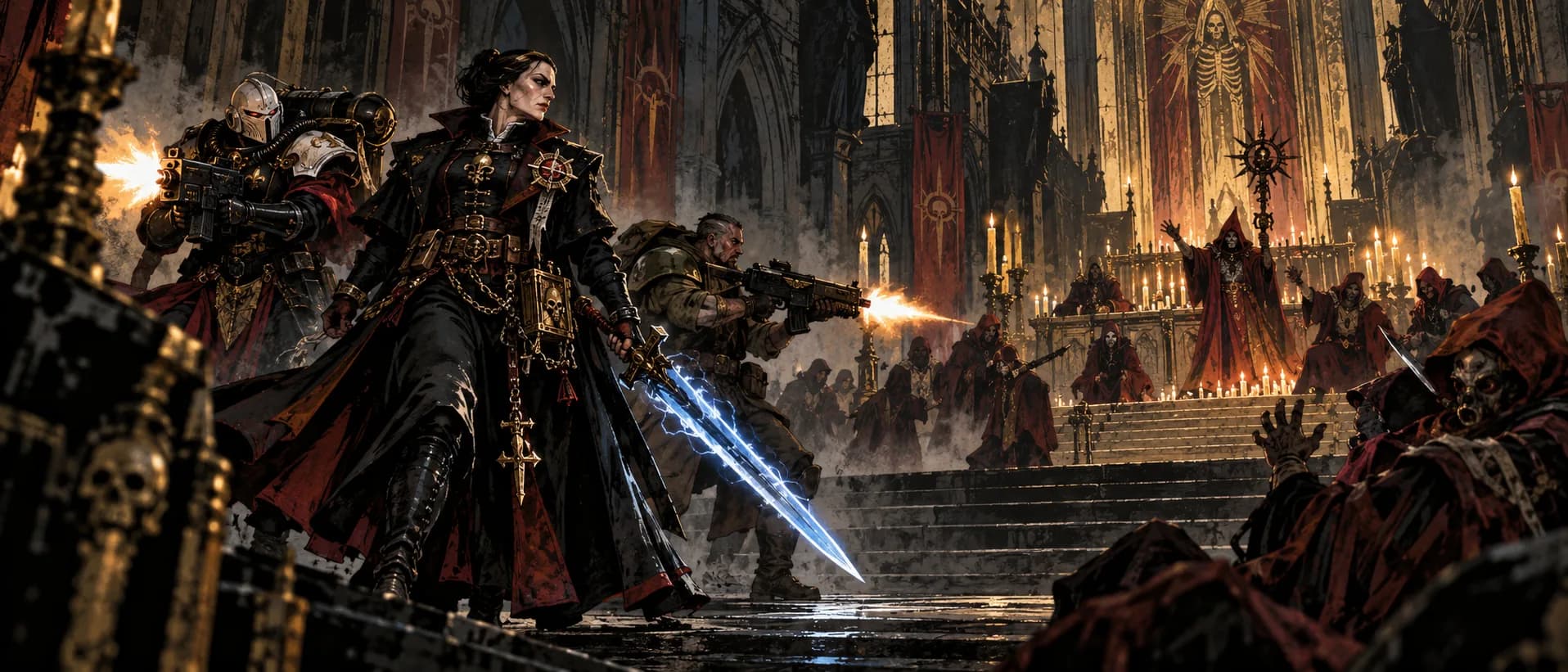 Purging the cult, a campaign cover for Inquisition