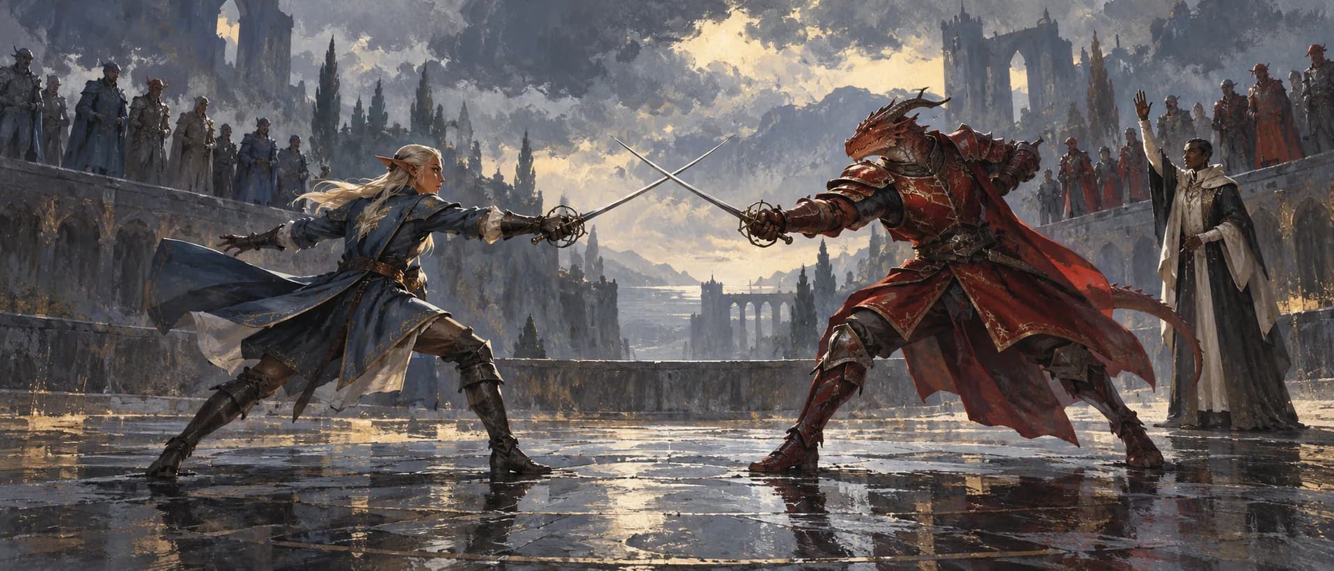 The armistice duel, a campaign cover for Five Banners Burning