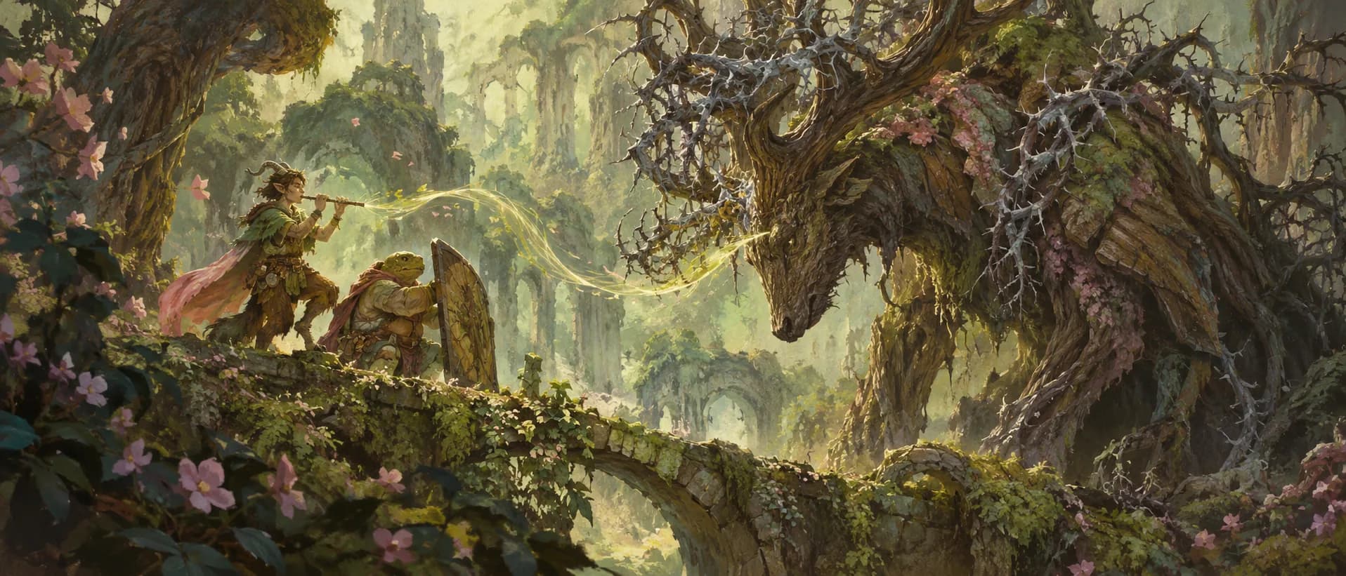 The blighted guardian, a campaign cover for The Witherwild
