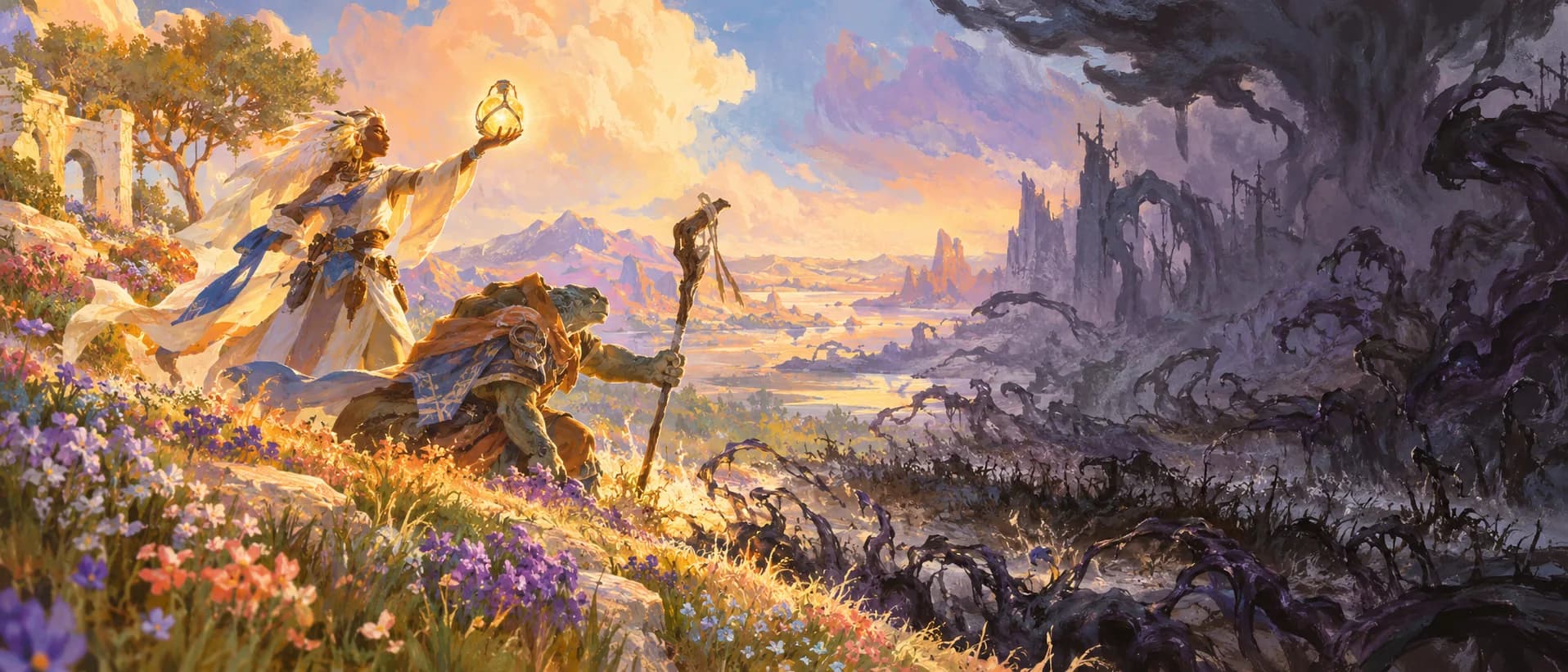 The blight's edge, a campaign cover for Journey to Horizon