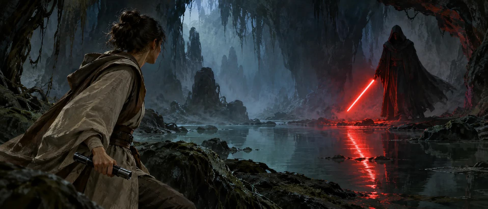 The dark side temptation, a campaign cover for Jedi and the Force