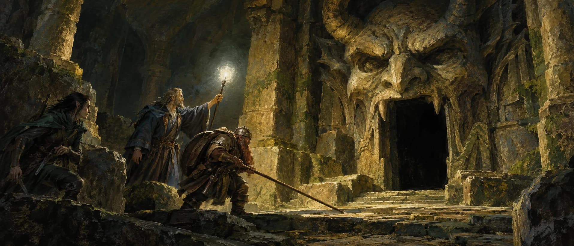 The devil-face tomb, a campaign cover for Greyhawk