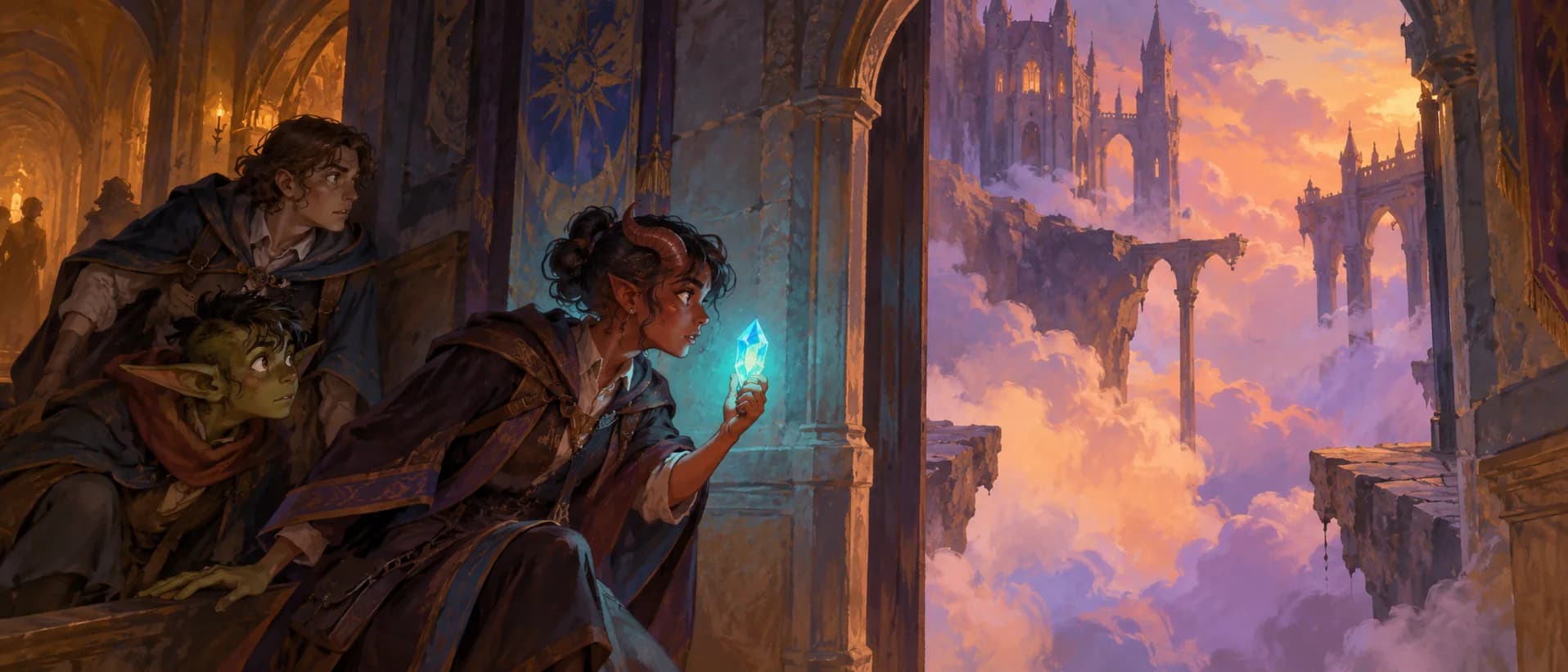The forbidden wing, a campaign cover for Castle High